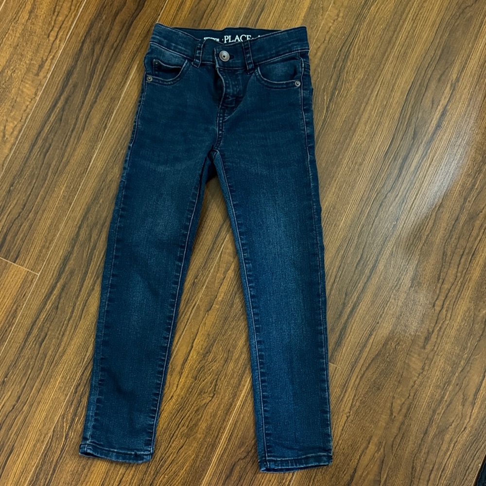 Children’s Place Midnight Blue Stretch Jeans, Boys Size 7